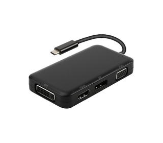 DLH DY-TU4880B adaptateur graphique USB 1920 x 1080 pixels Noir