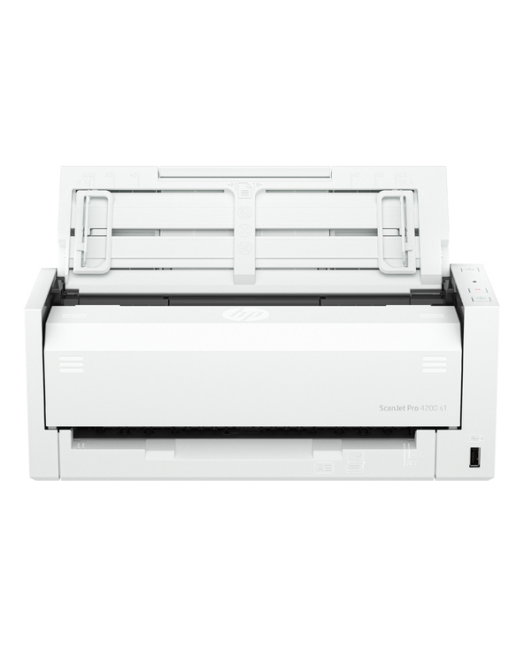 HP ScanJet Pro 4200 s1 Scanner à défilement A4 et passeport / carte d’identité, jusqu’à 40ppm/80ipm, 600x 600 DPI