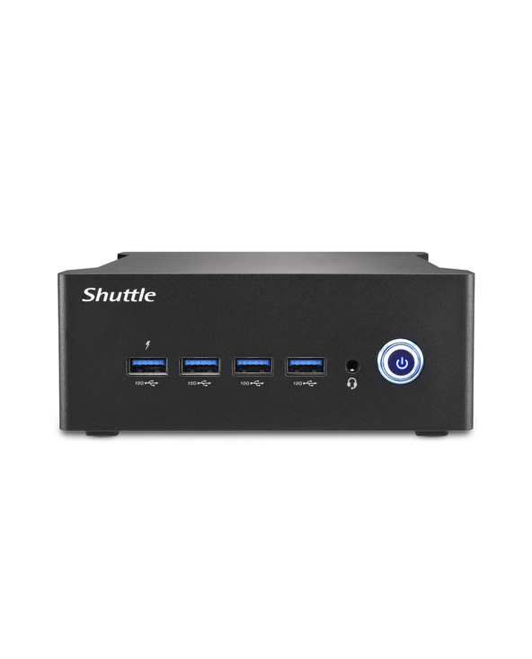 Shuttle Nano PC NT10H5, Intel Core Ultra 5 125H, Intel Arc graphics, 2xHDMI, 2xUSB 4.0 (DP), 2x2.5Gbit LAN, VESA, 24/7