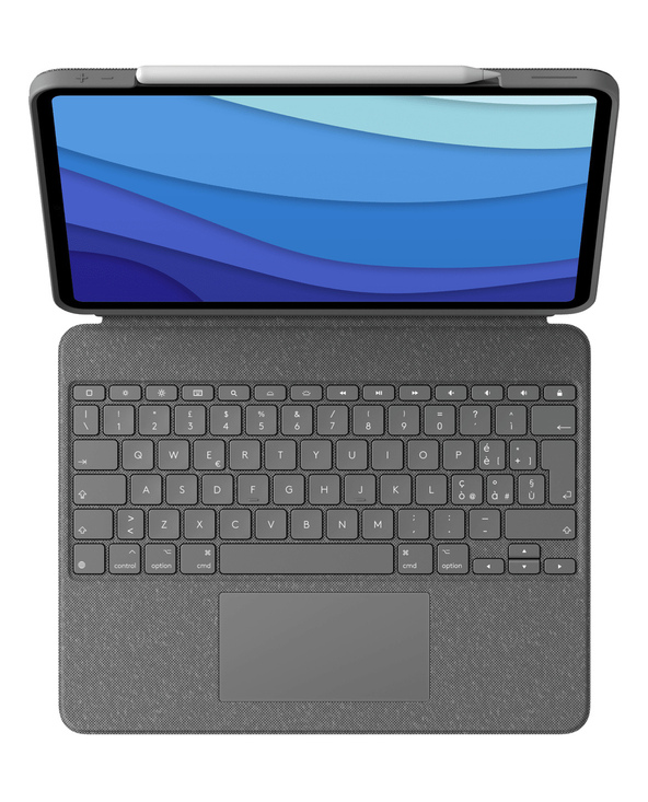 Logitech 920-010212 clavier pour tablette QWERTY Italien Smart Connector Gris