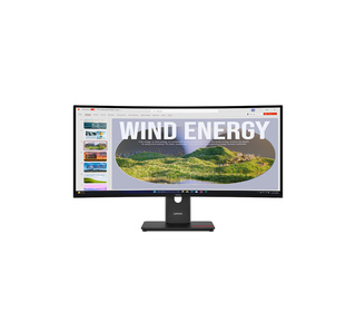 Lenovo ThinkVision T34WD-40 34" LED Wide Quad HD 6 ms Noir
