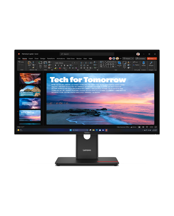 Lenovo ThinkVision T27QD-40 27" LED Wide Quad HD Noir