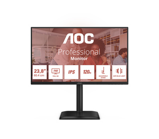 AOC 24E4U 23.8" LED Full HD 4 ms Noir