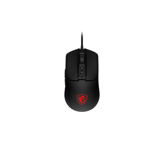 MSI FORGE GM100 souris Jouer Ambidextre USB Type-A Optique 6400 DPI