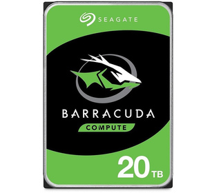 Seagate Barracuda 20TB disque dur 20 To 7200 tr/min 512 Mo 3.5" SATA