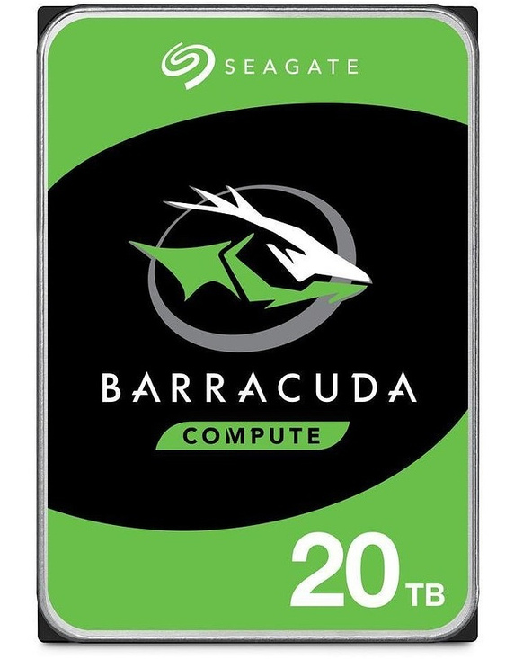 Seagate Barracuda 20TB disque dur 20 To 7200 tr/min 512 Mo 3.5" SATA