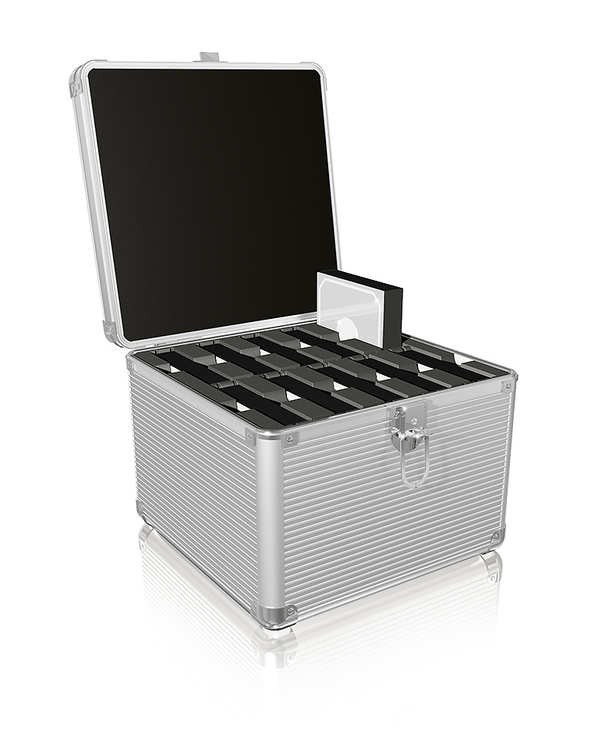 ICY BOX IB-AC628 Valise Métal, Plastique Argent ICY BOX IB-AC628 Valise Métal, Plastique Argent
