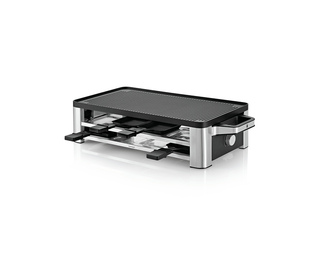 WMF Lono 0415040011 raclette 8 personne(s) 1500 W Noir, Chrome