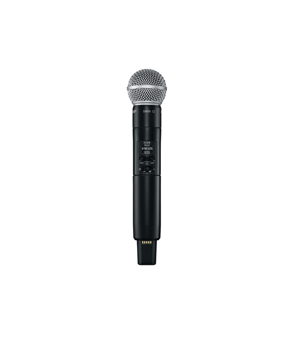 Shure SLXD2/SM58 Émetteur à main Shure SLXD2/SM58 Émetteur à main