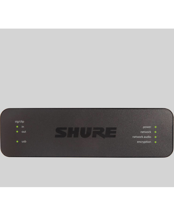 Shure ANIUSB-MATRIX Passerelle de conférence audio Noir Ethernet/LAN 20 - 20000 Hz
