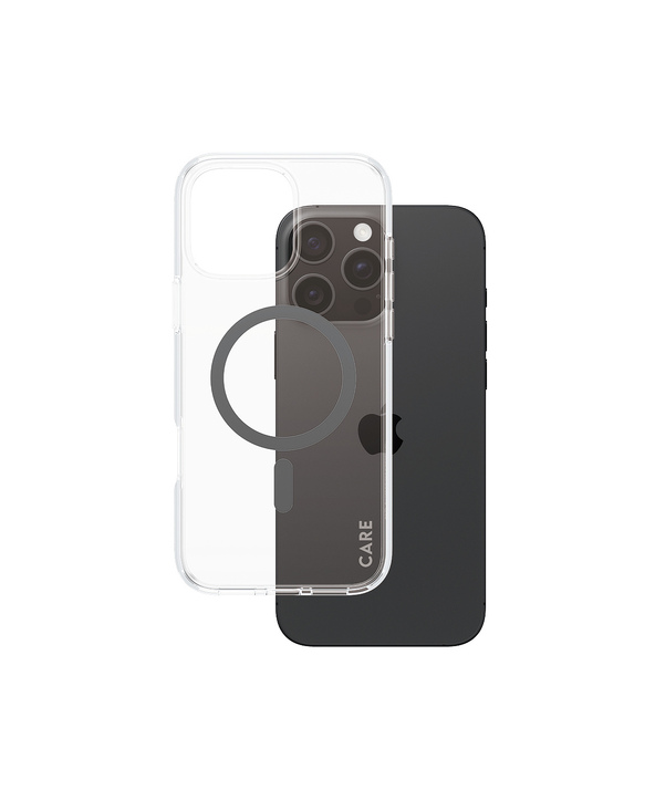 PanzerGlass CARE by  Flagship Case Transparent Urban Combat w. Black MagSafe iPhone 16 Pro Max coque de protection pour téléphon