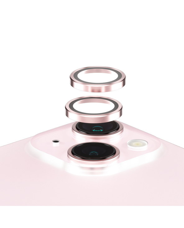 PanzerGlass  Hoops Pink Camera Lens Protector iPhone 15 | 15 Plus Protection d'écran transparent Apple 1 pièce(s)