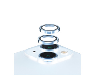 PanzerGlass  Hoops Blue Camera Lens Protector iPhone 15 | 15 Plus Protection d'écran transparent Apple 1 pièce(s)