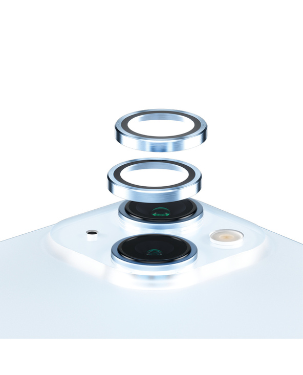 PanzerGlass  Hoops Blue Camera Lens Protector iPhone 15 | 15 Plus Protection d'écran transparent Apple 1 pièce(s)
