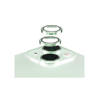 PanzerGlass  Hoops Green Camera Lens Protector iPhone 15 | 15 Plus Protection d'écran transparent Apple 1 pièce(s)