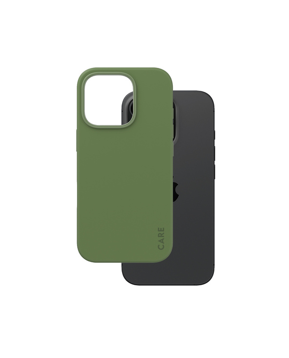 PanzerGlass CARE by  Fashionable Case Green w. MagSafe iPhone 16 Pro coque de protection pour téléphones portables Housse Vert
