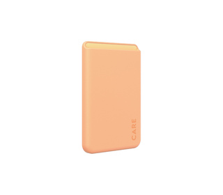 PanzerGlass CARE by  Fashionable Card Holder Peachy iPhone coque de protection pour téléphones portables Housse Transparent