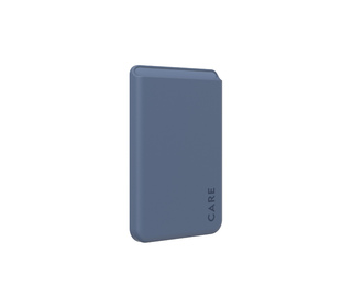 PanzerGlass CARE by  Fashionable Card Holder Blue iPhone coque de protection pour téléphones portables Housse Transparent