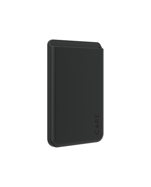 PanzerGlass CARE by  Fashionable Card Holder Black iPhone coque de protection pour téléphones portables Housse Transparent