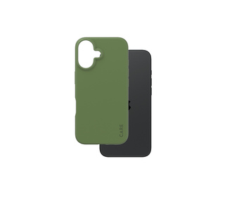 PanzerGlass CARE by  Fashionable Case Green iPhone 16 coque de protection pour téléphones portables Housse Vert