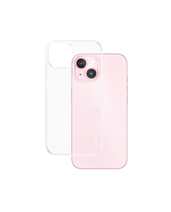 PanzerGlass CARE by  Fashionable Case Transparent X-Ray Soft Basic iPhone 15 coque de protection pour téléphones portables Houss
