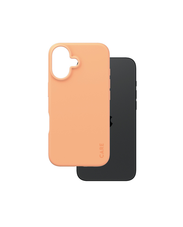 PanzerGlass CARE by  Fashionable Case Peachy iPhone 16 coque de protection pour téléphones portables Housse Rose