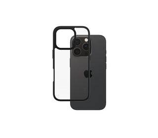 PanzerGlass CARE by  Flagship Case Transparent Urban Combat w. Black Frame iPhone 16 Pro coque de protection pour téléphones por