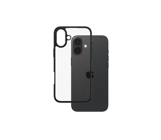 PanzerGlass CARE by  Flagship Case Transparent Urban Combat w. Black Frame iPhone 16 Plus coque de protection pour téléphones po