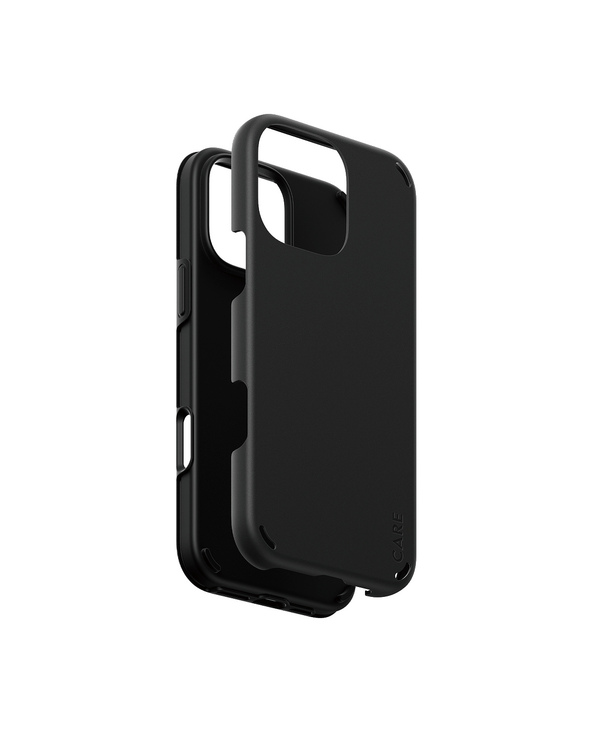 PanzerGlass CARE by  Feature Case Double Defense Black iPhone 16 Pro Max coque de protection pour téléphones portables Housse No
