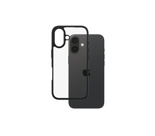 PanzerGlass CARE by  Flagship Case Transparent Urban Combat w. Black Frame iPhone 16 coque de protection pour téléphones portabl