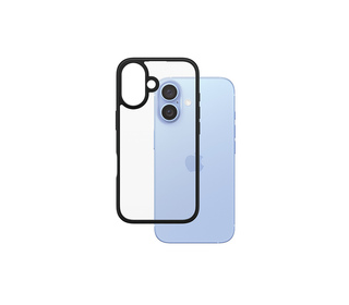 PanzerGlass  HardCase Transparent w. Black Frame iPhone 16 coque de protection pour téléphones portables Housse