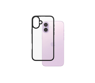 PanzerGlass  HardCase Transparent w. Black Frame iPhone 16 Plus coque de protection pour téléphones portables Housse