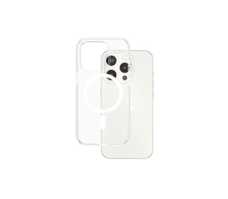 PanzerGlass CARE by  Flagship Case Transparent Urban Combat w. White MagSafe iPhone 15 Pro coque de protection pour téléphones p
