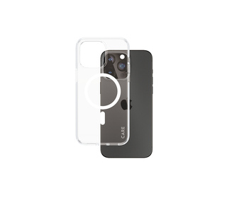 PanzerGlass CARE by  Flagship Case Transparent Urban Combat w. White MagSafe iPhone 15 Pro Max coque de protection pour téléphon