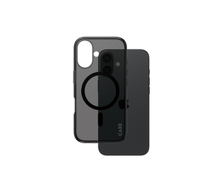 PanzerGlass CARE by  Flagship Case Smokey Urban Combat w. Black MagSafe iPhone 16 coque de protection pour téléphones portables 