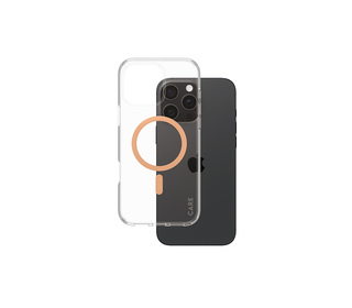 PanzerGlass CARE by  Flagship Case Transparent Urban Combat w. Peachy MagSafe iPhone 16 Pro Max coque de protection pour télépho
