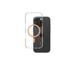 PanzerGlass CARE by  Flagship Case Transparent Urban Combat w. Peachy MagSafe iPhone 16 Pro coque de protection pour téléphones 