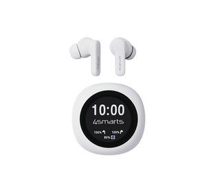 4smarts SkyBuds Pro Casque True Wireless Stereo (TWS) Ecouteurs Appels/Musique/Sport/Au quotidien USB Type-C Bluetooth Blanc