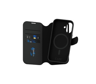 PanzerGlass CARE by  Feature Case Tango Two-in-One Wallet w. MagSafe iPhone 16 coque de protection pour téléphones portables Hou