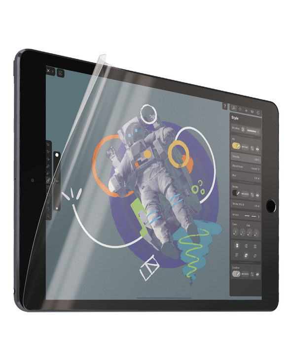PanzerGlass  GraphicPaper Screen Protector iPad 10.2'' (2019-2021) | Ultra-Wide Fit Protection d'écran en papier Apple 1 pièce(s