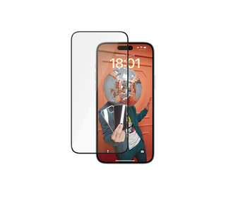 PanzerGlass  Ceramic Protection for iPhone 15 Plus | Ultra-Wide Fit w. EasyAlignerr Protection d'écran transparent Apple 1 pièce