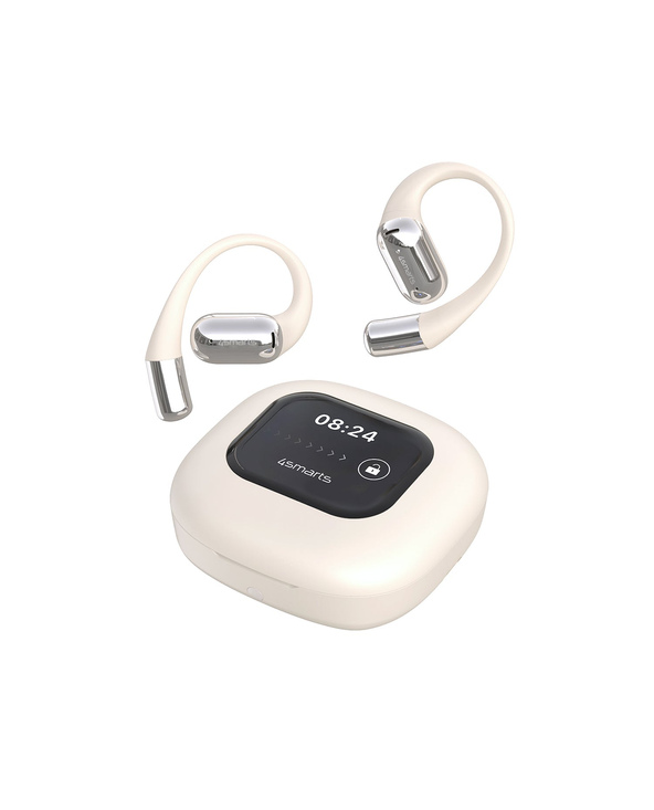4smarts SkyBuds AI Écouteurs Sans fil Open-ear Appels/Musique Bluetooth Beige