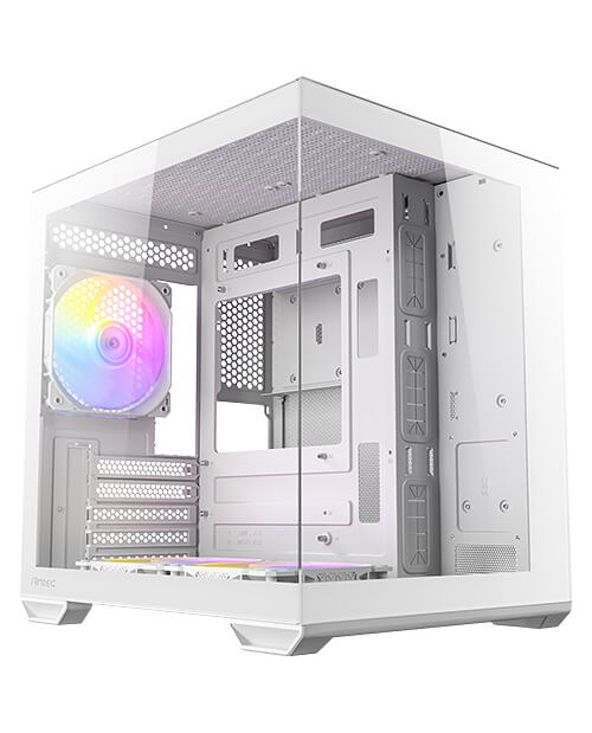 Antec 0-761345-10218-6 unité centrale Mini Tower Blanc