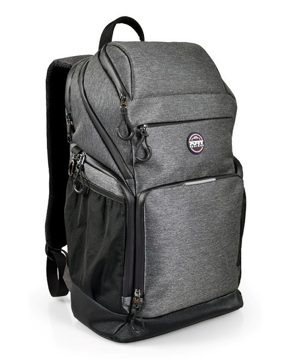 Port Designs 170401 sacoche d'ordinateurs portables 40,6 cm (16") Sac à dos Noir, Gris