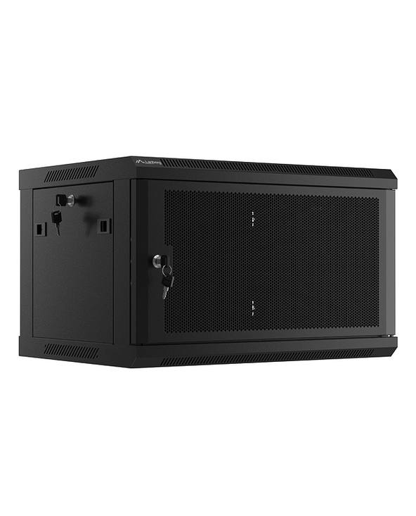 Lanberg WF01-6406-23B étagère 6U Rack monté sur le mur Noir