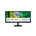 AOC U34E2M 34" Wide Quad HD 4 ms Noir