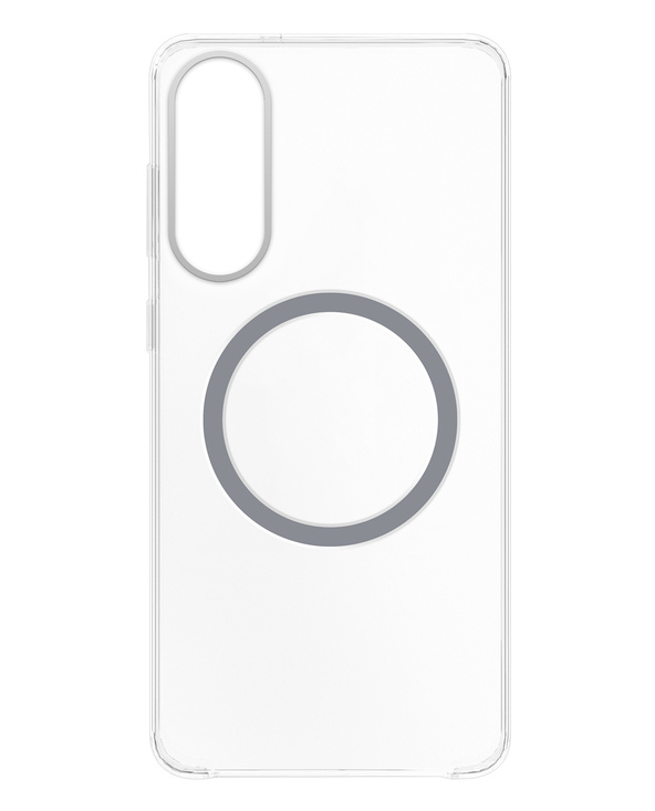 Samsung Coque transparente magnétique pour Galaxy S25 Edge