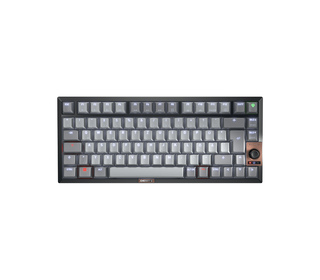 CHERRY KW 300 MX clavier Maison USB + Bluetooth QWERTZ Allemand Noir, Cuivre, Gris