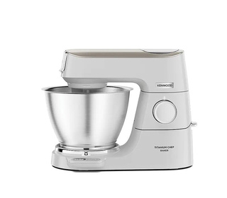 Kenwood KVC65.001WH robot de cuisine 1200 W 5 L Acier inoxydable, Blanc Balances intégrées