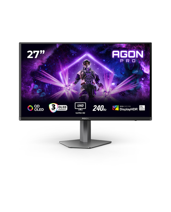 AOC G2 AG276UZD 26.5" OLED 4K Ultra HD 0,03 ms Noir